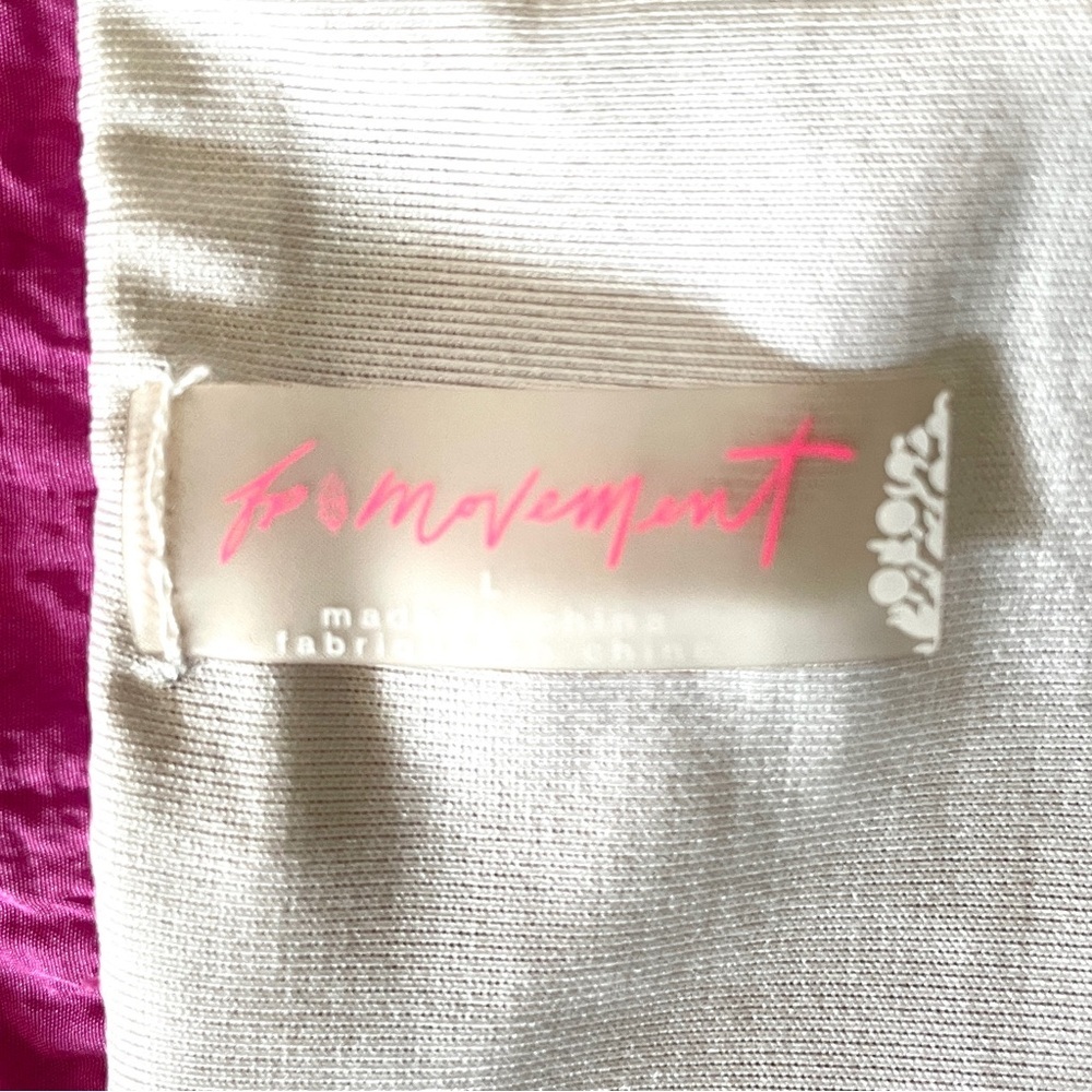 Free People Movement Pink Running Shorts Flowy Athletic High Rise Lined Medium - Picture 5 of 8